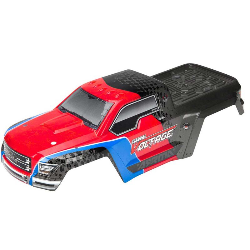 Painted Body with Decals, Red/Black: Granite Voltage