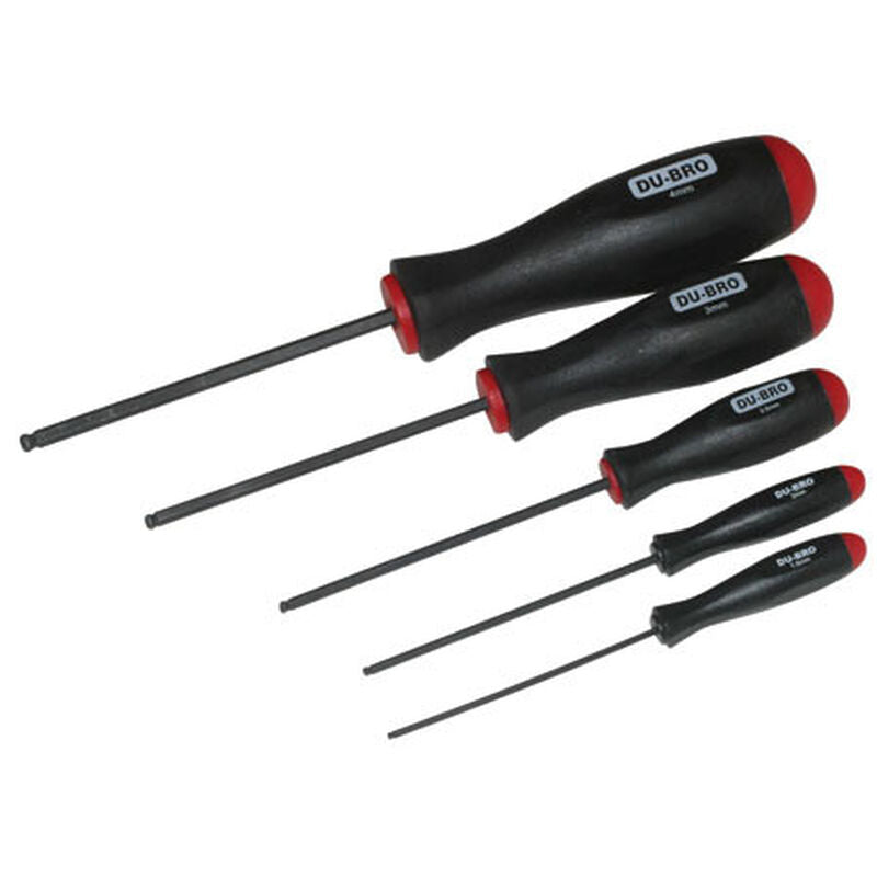 Ball Wrenches - 5 Piece Metric Ball Wrench Set (QTY/PKG: 1 )