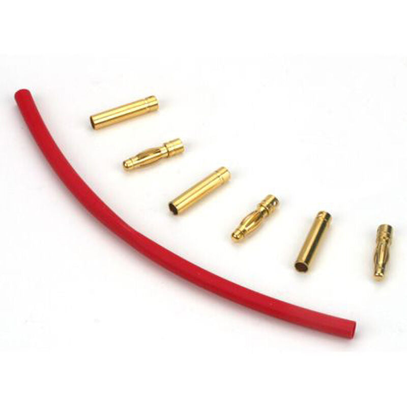 Gold Bullet Connector Set 4mm (3)