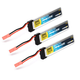 750mAh 1S 3.7V 20C LiPo: JST (3)