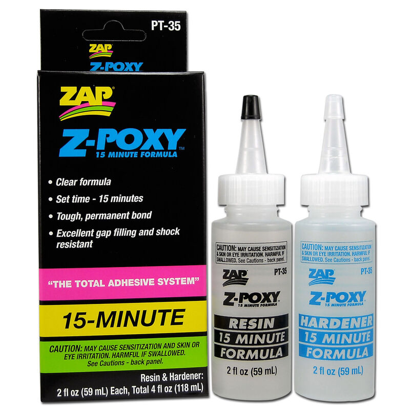 Z-Poxy 15 Minute Epoxy, 4 oz