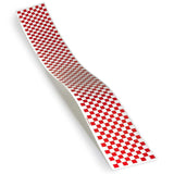 Monokote Trim Check Red/White