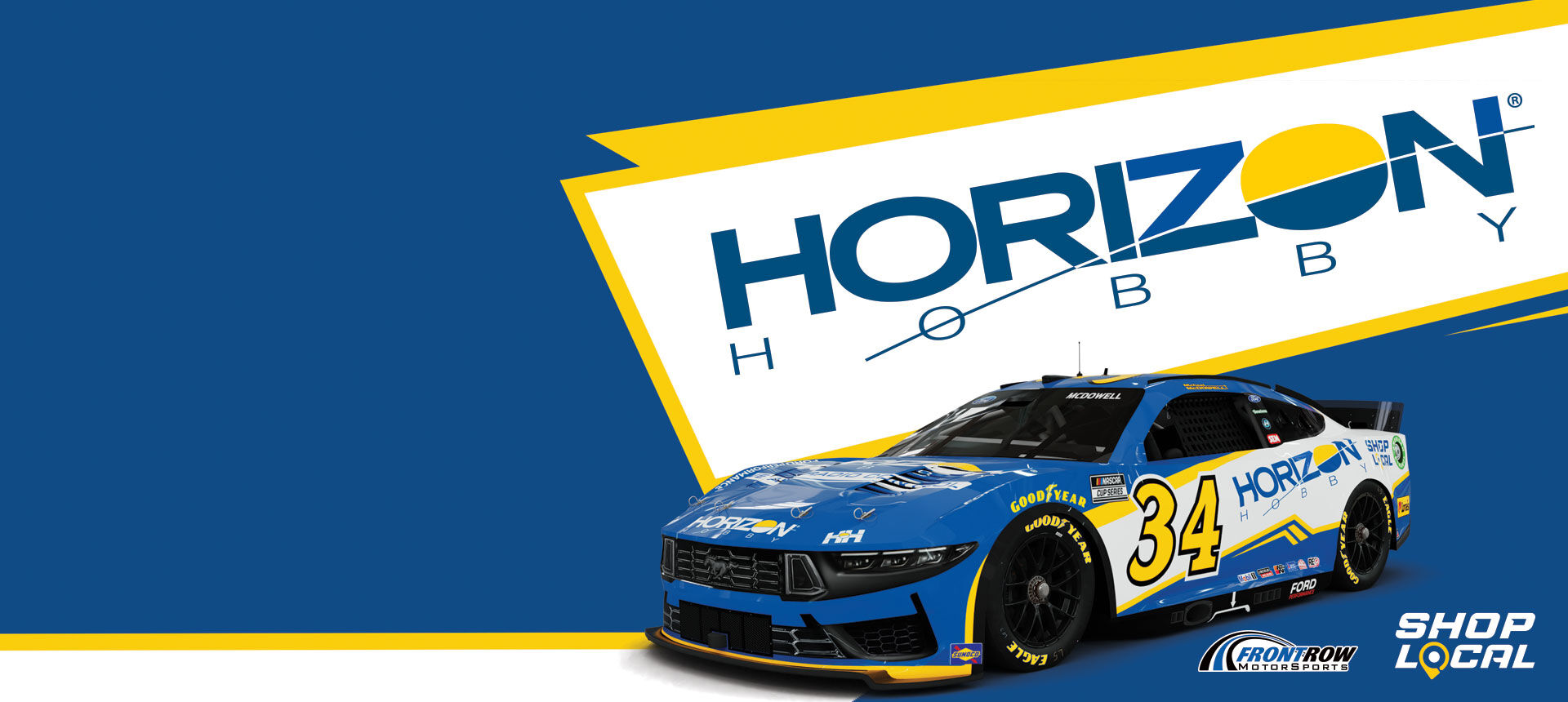 Horizon Hobby Returns to Front Row Motorsports and Michael McDowell