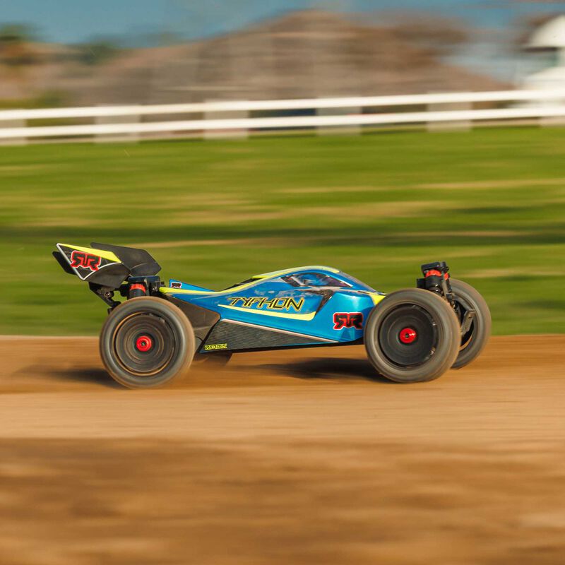1/8 TYPHON MEGA 665 4X4 RTR Brushed Buggy, Blue 8