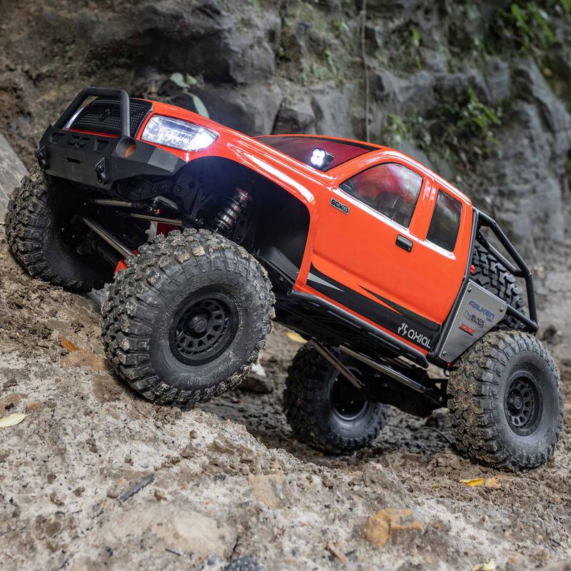 1/6 SCX6 Trail Honcho 4X4 RTR Brushless Rock Crawler, Red 4