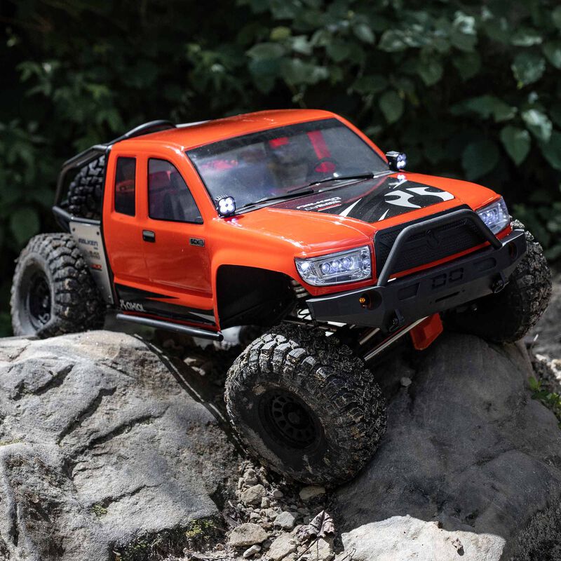 1/6 SCX6 Trail Honcho 4X4 RTR Brushless Rock Crawler, Red 6