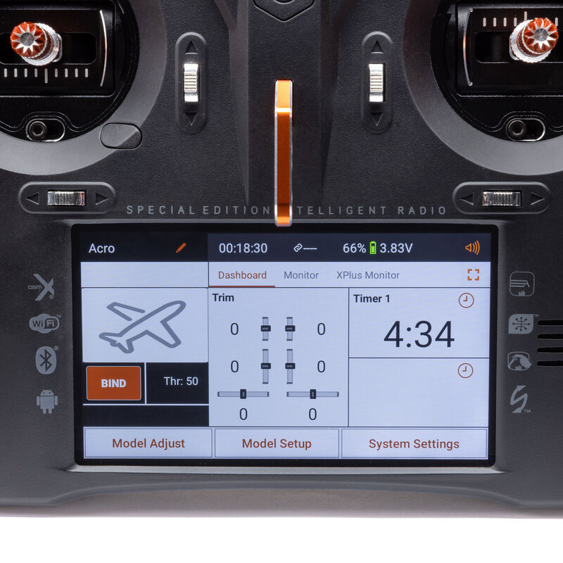 iX14+ SE 20-Channel DSMX Transmitter Only 7